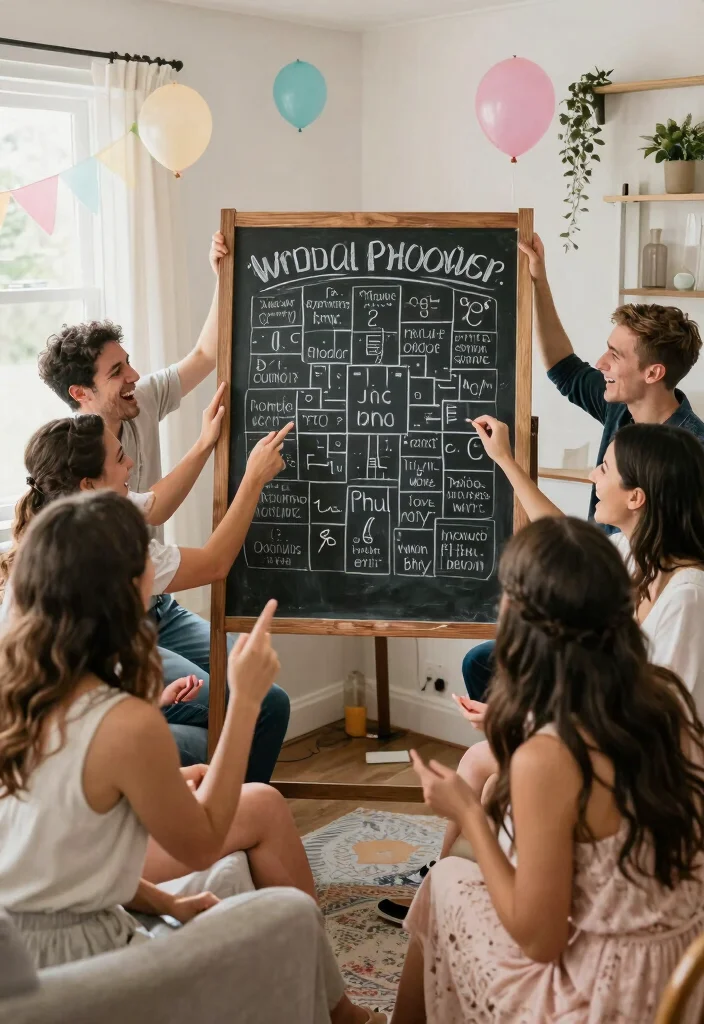 14 Bridal Shower Game Ideas for Fun Easy and Guest Friendly Entertainment - 7. Bridal Pictionary 1