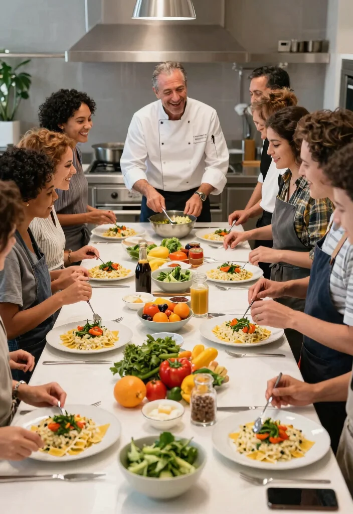 14 Brunch Bridal Shower Ideas for Delicious Stylish Midday Celebrations 122 14 Brunch Bridal Shower Ideas for Delicious Stylish Midday Celebrations - 12. Interactive Cooking Class 1