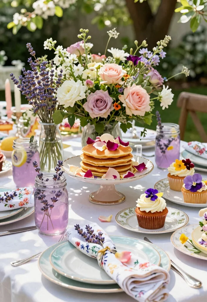 14 Brunch Bridal Shower Ideas for Delicious Stylish Midday Celebrations 12 14 Brunch Bridal Shower Ideas for Delicious Stylish Midday Celebrations - 2. Blossom & Bloom Theme 1