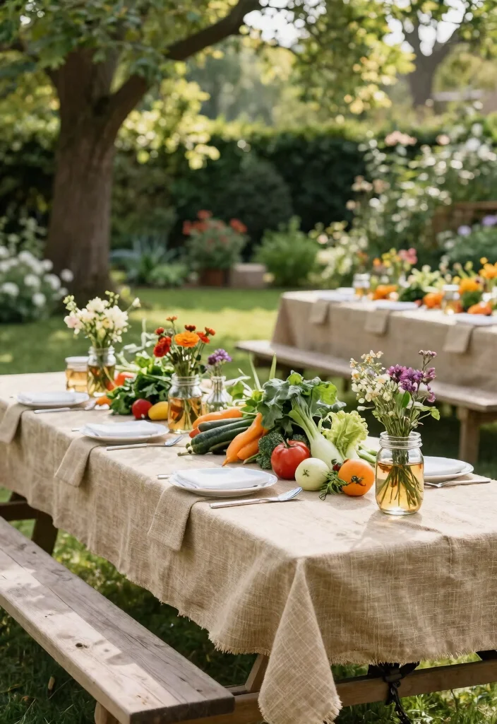 14 Brunch Bridal Shower Ideas for Delicious Stylish Midday Celebrations 45 14 Brunch Bridal Shower Ideas for Delicious Stylish Midday Celebrations - 5. Garden Party with Heirloom Seeds 1