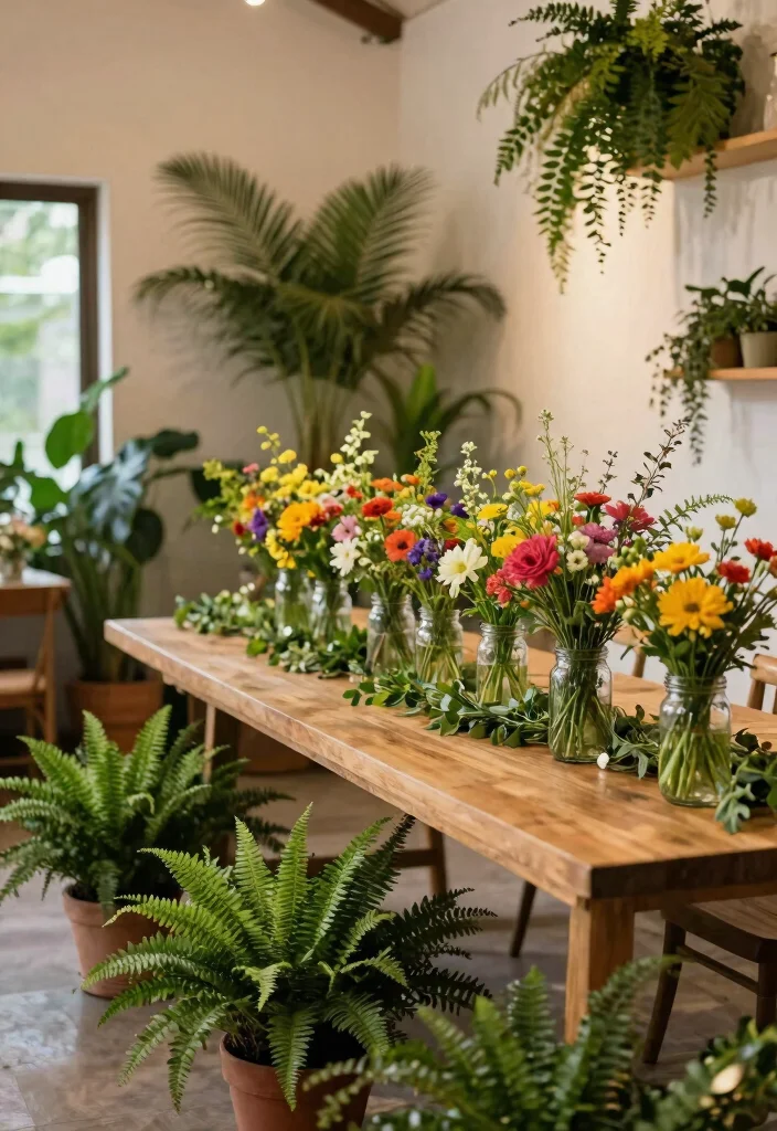 14 Engagement Decoration Ideas for Chic Romantic and Photo Ready Parties - 1. Botanical Breeze 1