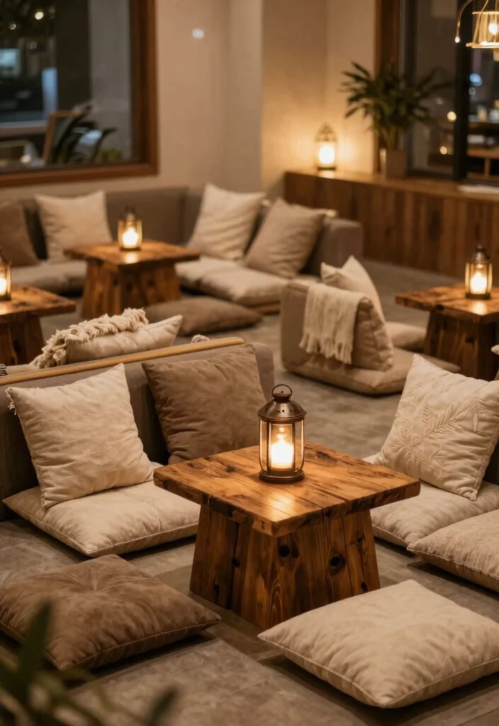 14 Engagement Decoration Ideas for Chic Romantic and Photo Ready Parties - 10. Romantic Lounge Areas 1