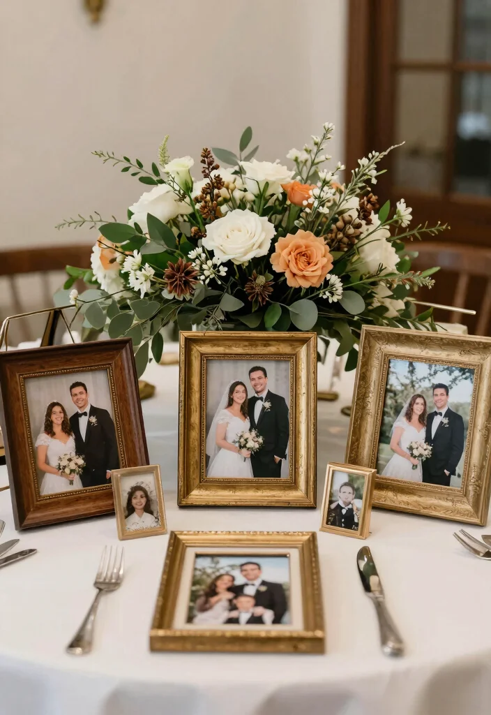 14 Fall Wedding Centerpiece Ideas for Warm Cozy and Seasonal Tablescapes - 14. Personalized Wedding Elements 1