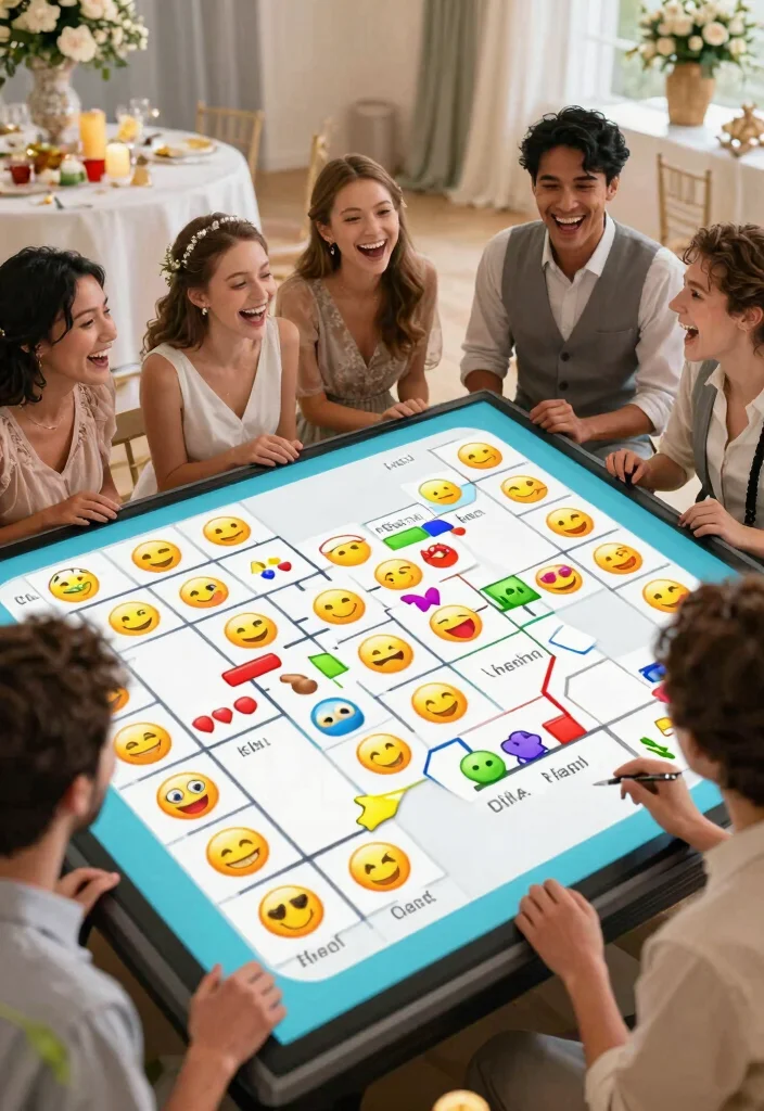 14 Fun Wedding Shower Games for Lively Easy and Guest Friendly Entertainment - 6. Emoji Pictionary 1