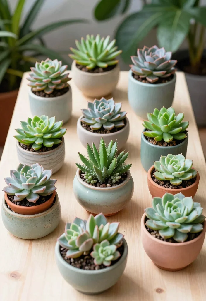 14 Inexpensive Centerpiece Ideas for Stylish Budget Friendly Event Decor - 6. Succulent Arrangements 1