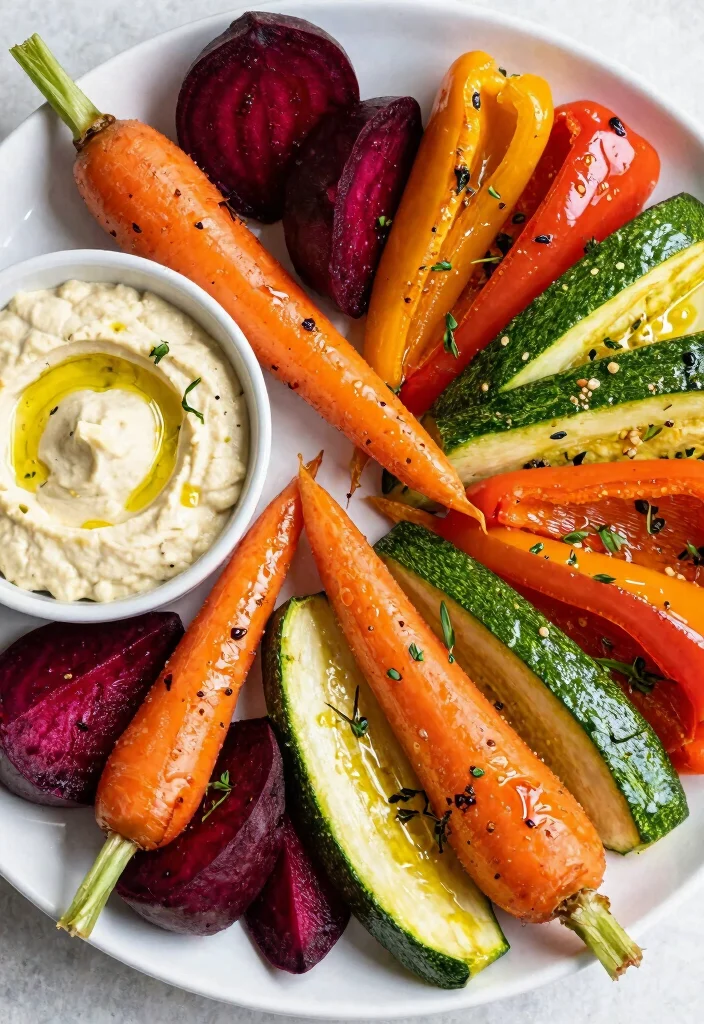 14 Inexpensive Wedding Meal Options for Satisfying Budget-Friendly Receptions - 12. Roasted Vegetable Platter 1