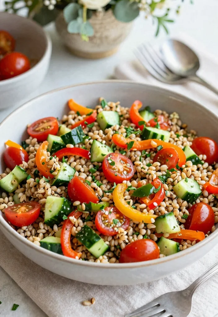 14 Inexpensive Wedding Meal Options for Satisfying Budget-Friendly Receptions - 6. Wholesome Grain Salads 1