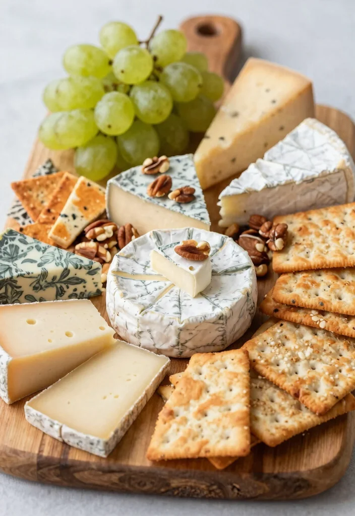 14 Wedding Finger Food Ideas on a Budget for Easy Guest Friendly Bites - 7. Cheese and Cracker Platter 1