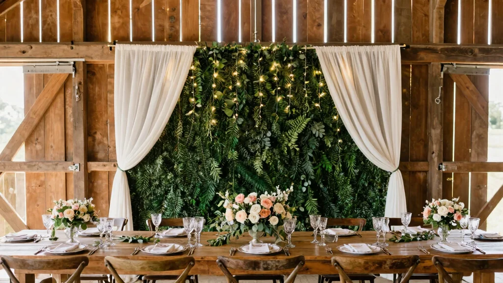 14 Wedding Head Table Backdrop Ideas for a Beautiful Reception Display
