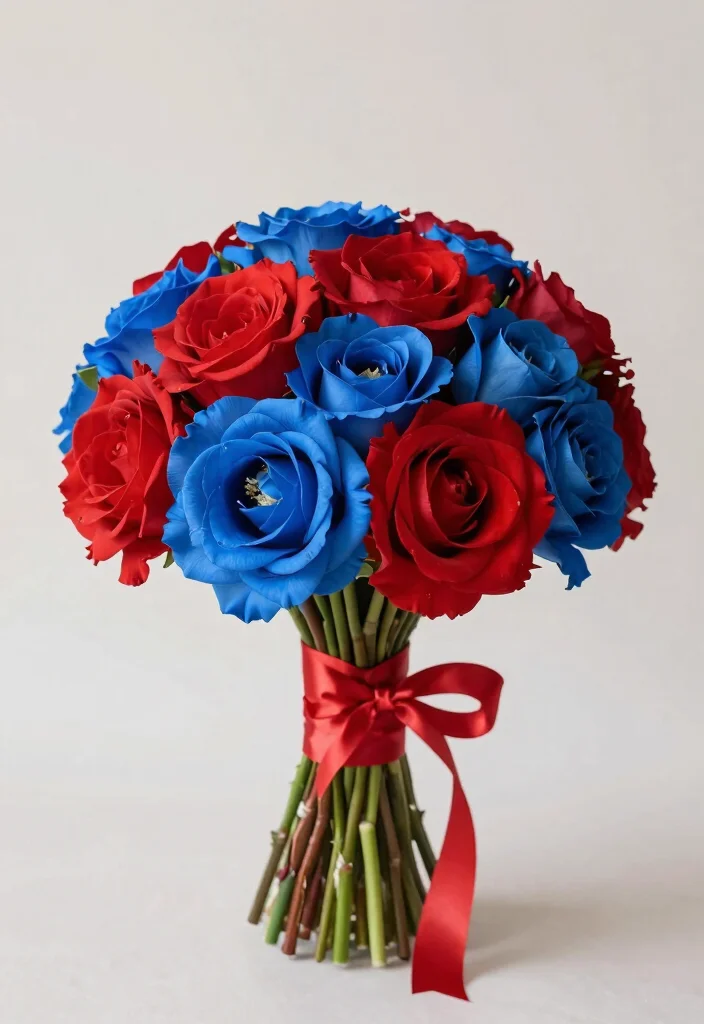 16 Bridal Bouquet Ideas for Stylish Elegant and Trendy Wedding Looks - 10. Color Block Bouquet 1