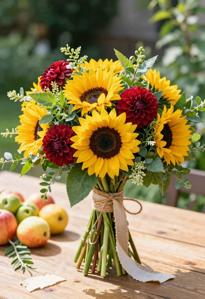 16 Bridal Bouquet Ideas for Stylish Elegant and Trendy Wedding Looks - 3. Seasonal Blooms 1