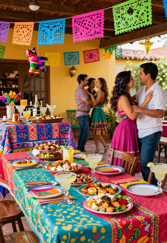 16 Bridal Shower Theme Ideas for Stylish, Creative, and Pinterest-Ready Events - 11. Colorful Fiesta 1