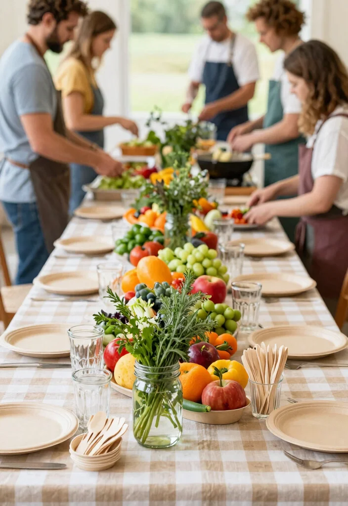 16 Bridal Shower Theme Ideas for Stylish, Creative, and Pinterest-Ready Events - 7. Farm-to-Table Feast 1