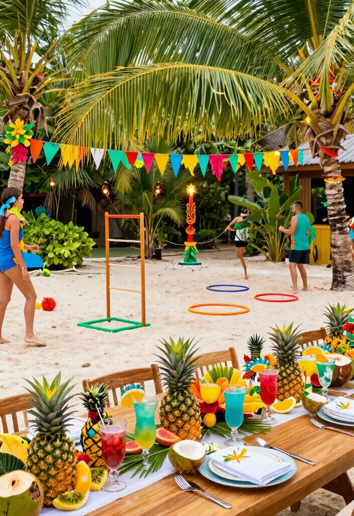 16 Bridal Shower Theme Ideas for Stylish, Creative, and Pinterest-Ready Events - 8. Tropical Paradise 1