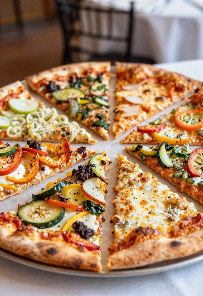 16 Budget Friendly Wedding Reception Food Ideas for Easy Stylish Catering - 11. Scrummy Veggie Pizza Slices 1