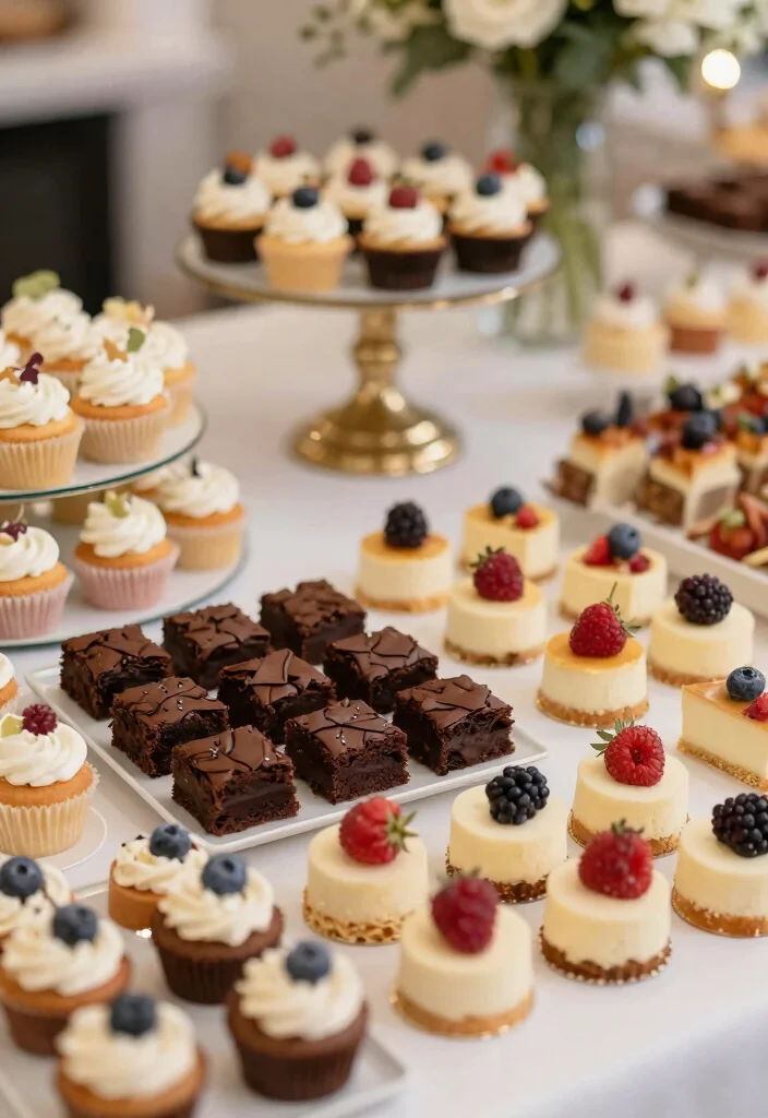 16 Budget Friendly Wedding Reception Food Ideas for Easy Stylish Catering - 7. Decadent Vegan Desserts 1