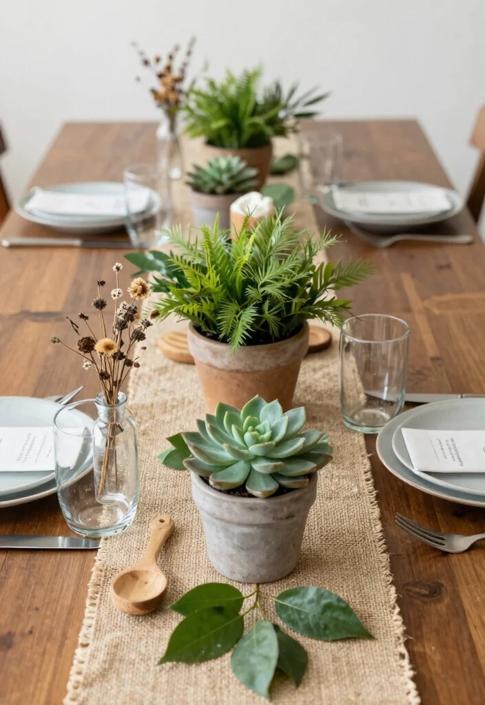 16 Engagement Party Ideas for Stylish Fun and Easy Celebration Planning - 3. Eco-Friendly Decor 1