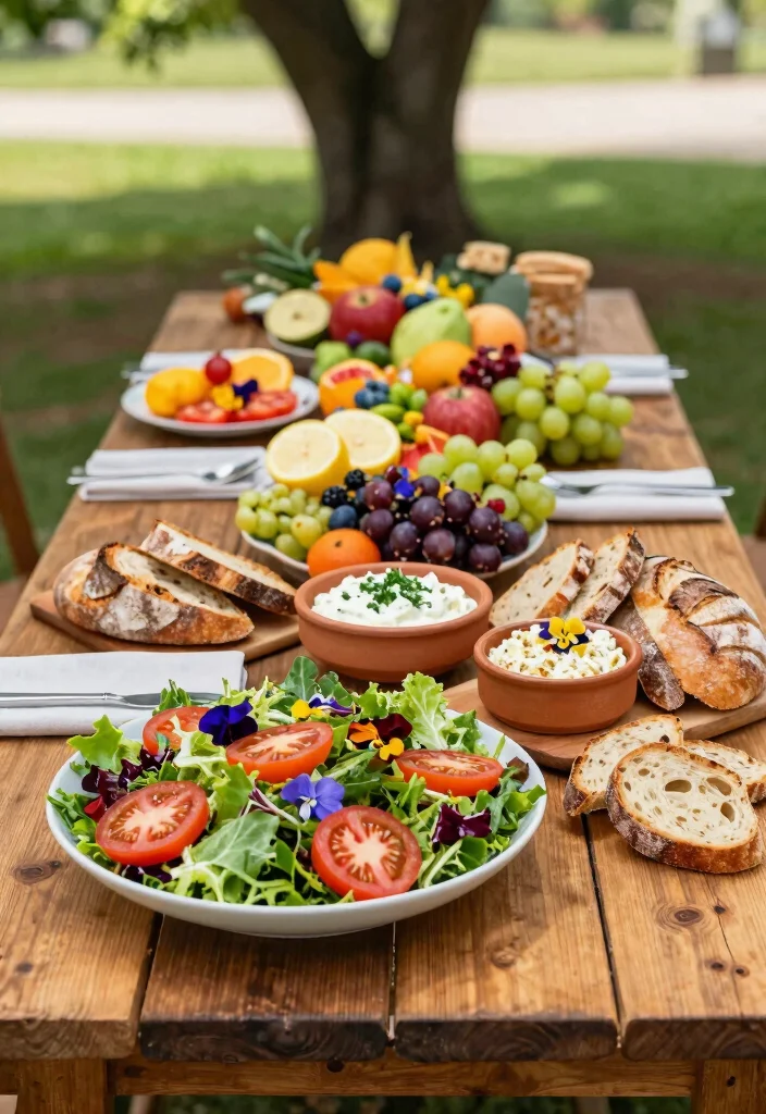 16 Engagement Party Ideas for Stylish Fun and Easy Celebration Planning - 4. Seasonal Harvest Menu 1