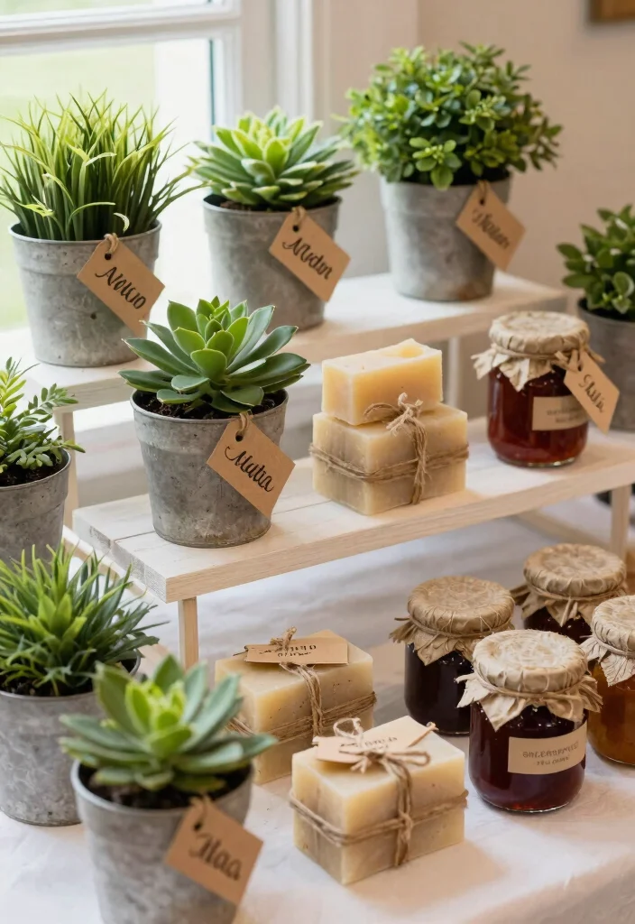 16 Engagement Party Ideas for Stylish Fun and Easy Celebration Planning - 8. Upcycled Party Favors 1