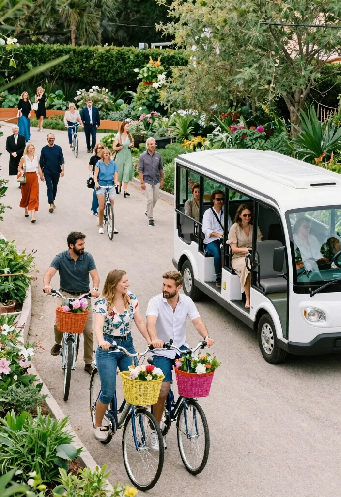 16 Engagement Party Ideas for Stylish Fun and Easy Celebration Planning - 9. Green Transportation Options 1