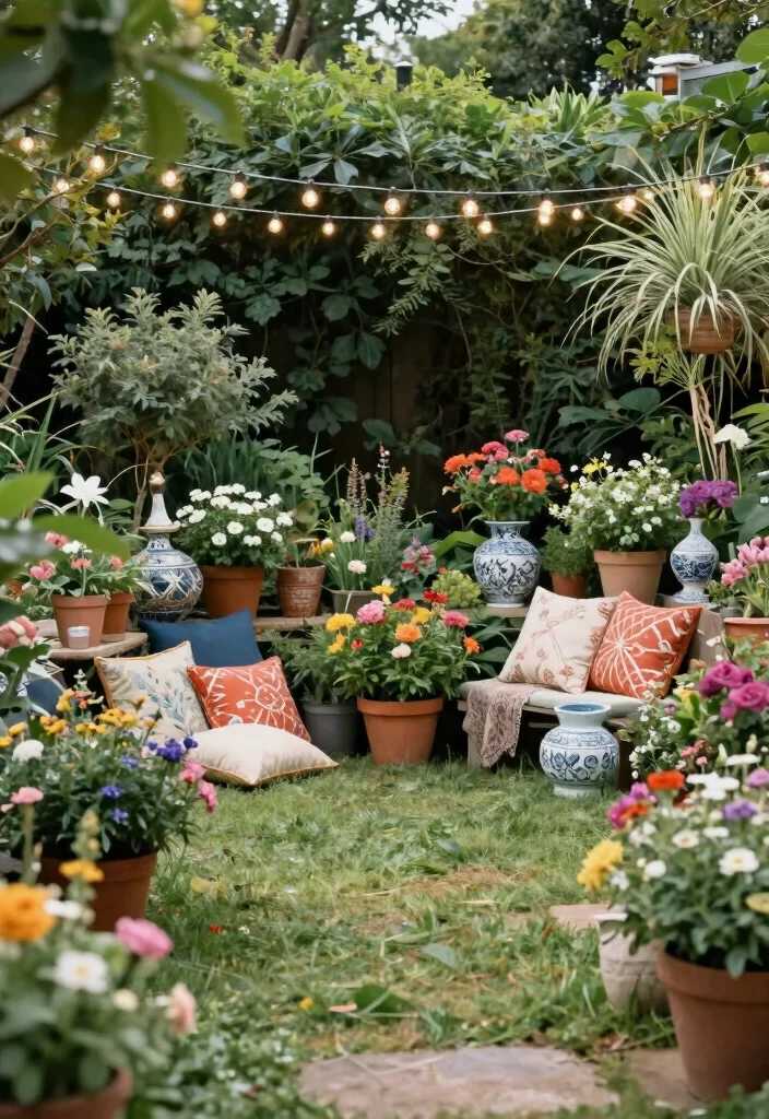 16 Floral Backdrop Ideas for Fresh Elegant and Trendy Event Styling - 10. Garden Party Backdrop 1