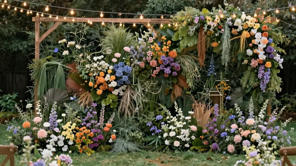 16 Floral Backdrop Ideas for Fresh Elegant and Trendy Event Styling