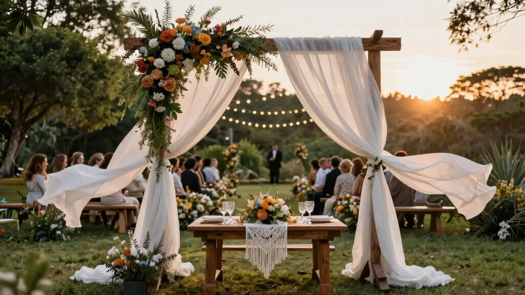 16 Wedding Backdrop Ideas for Stunning Ceremony and Reception Photos